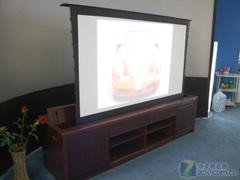 高端影院 億立柜式電動(dòng)投影幕28600元