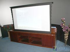 高端影院 億立柜式電動(dòng)投影幕28600元