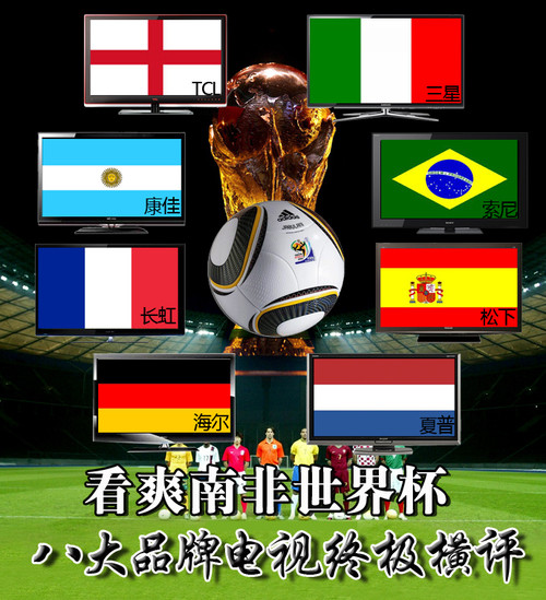 八大品牌電視決戰(zhàn)世界杯橫評之外觀篇