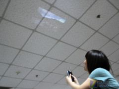 40吋屏幕MP4 愛(ài)國(guó)者首款手持投影試用