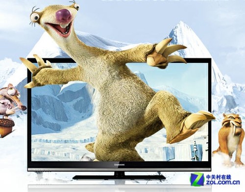 竟是3D快門式 長(zhǎng)虹50吋電視促銷3099元