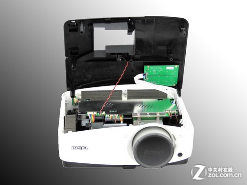 由表及里 明基MW767商教投影構(gòu)造拆解