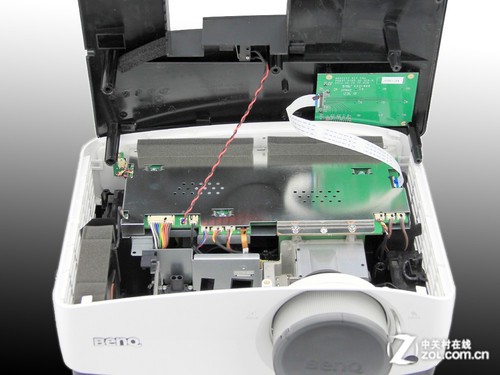 由表及里 明基MW767商教投影構(gòu)造拆解