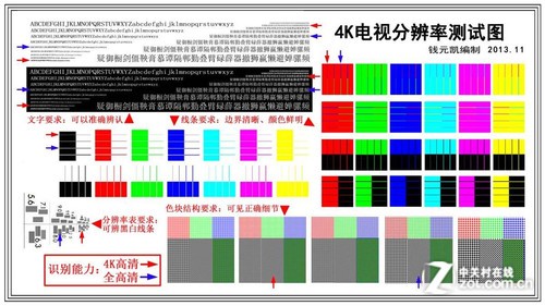 lg 4k电视分辨率测试图